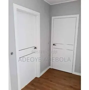Premium White HDF Wooden Door