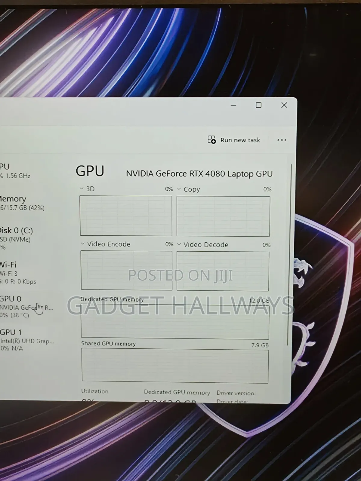Laptop MSI Vector GP66HX 12UGS 16GB Intel Core i9 SSD 1T