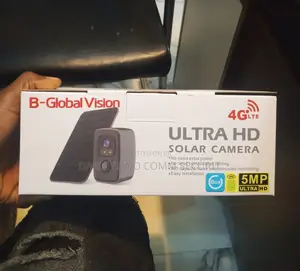 4G LTE Ultra HD Solar Spy Camera