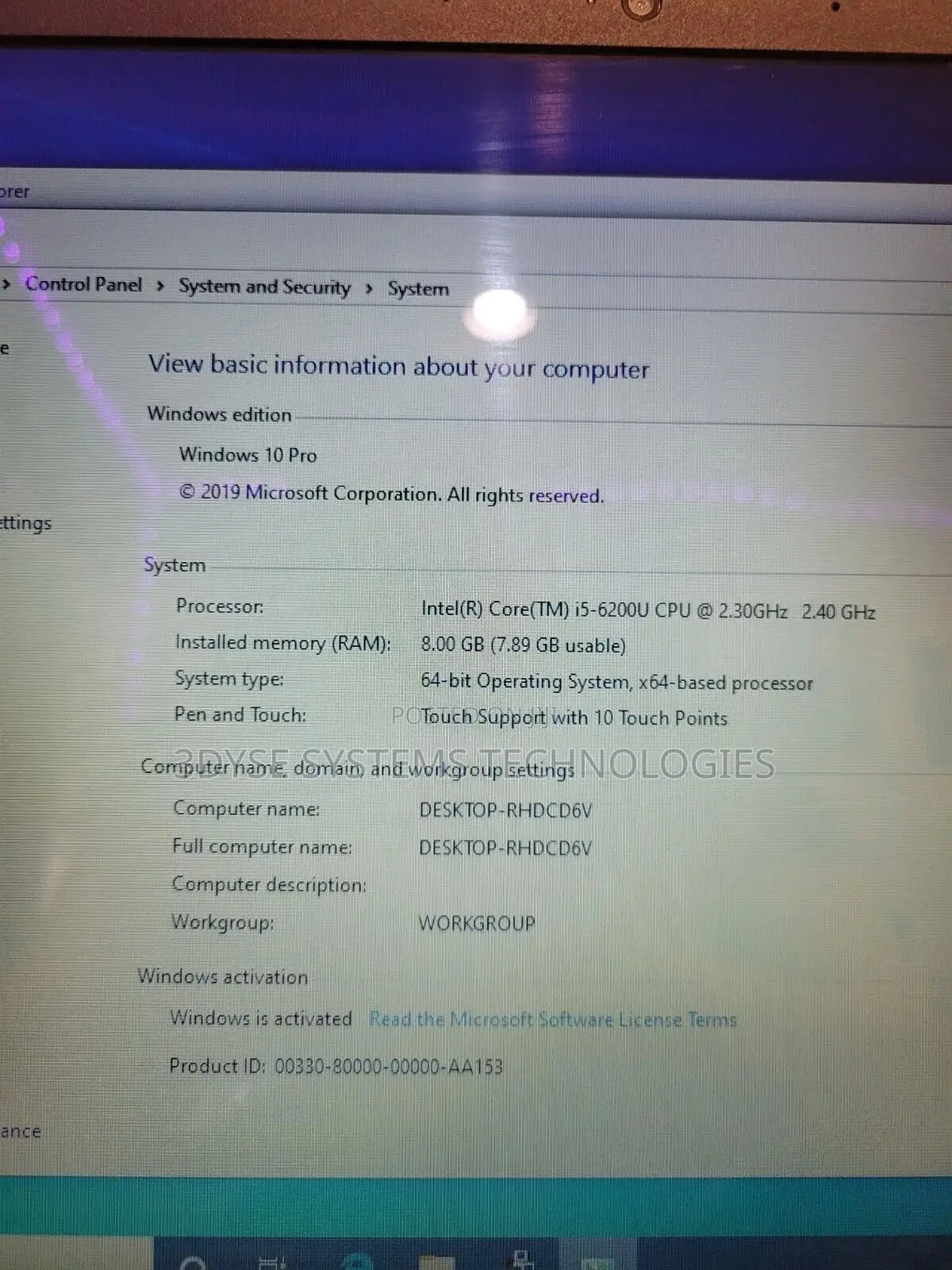 Laptop HP Pavilion 15 8GB Intel Core i5 SSD 128GB