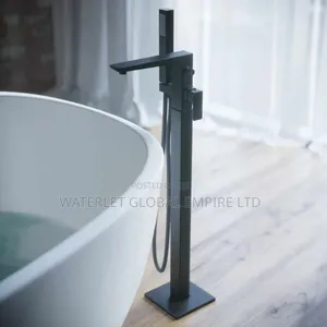 Freestanding Floor-Mounted Bathtub Filler Faucet