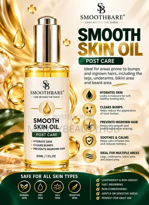 Smoothbare Smooth Skin Oil ( POST - CARE )