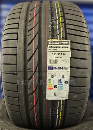 Brand New Bridgestone Dueler H/P Sport Tyre (315/35 R20 110Y XL RFT)