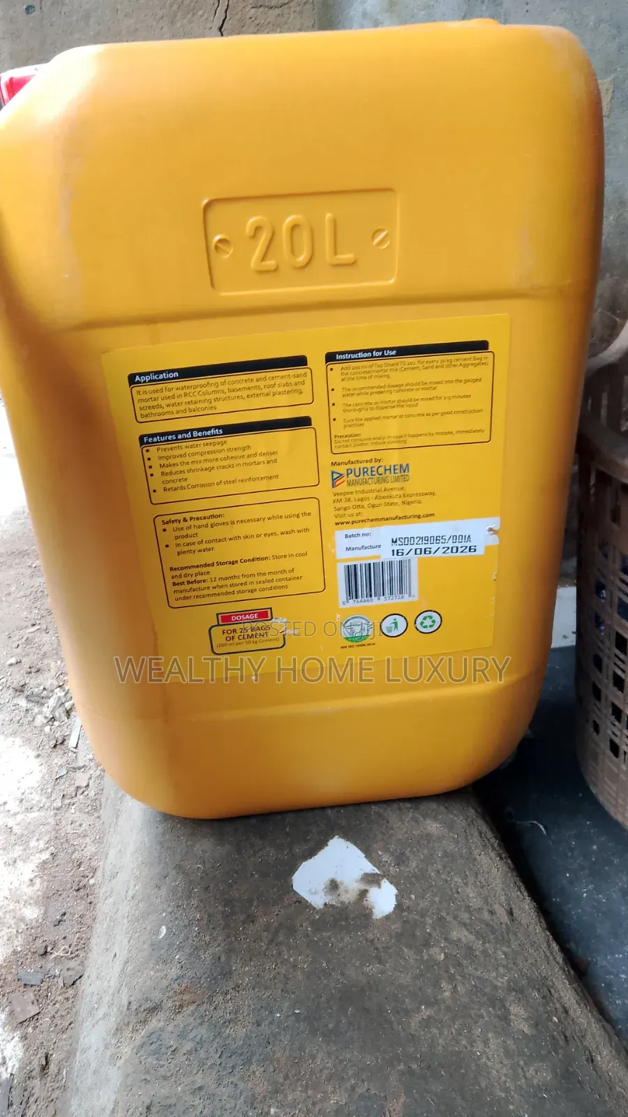 TopShield TS 202 Liquid Waterproofing Polymer (20 Liters)