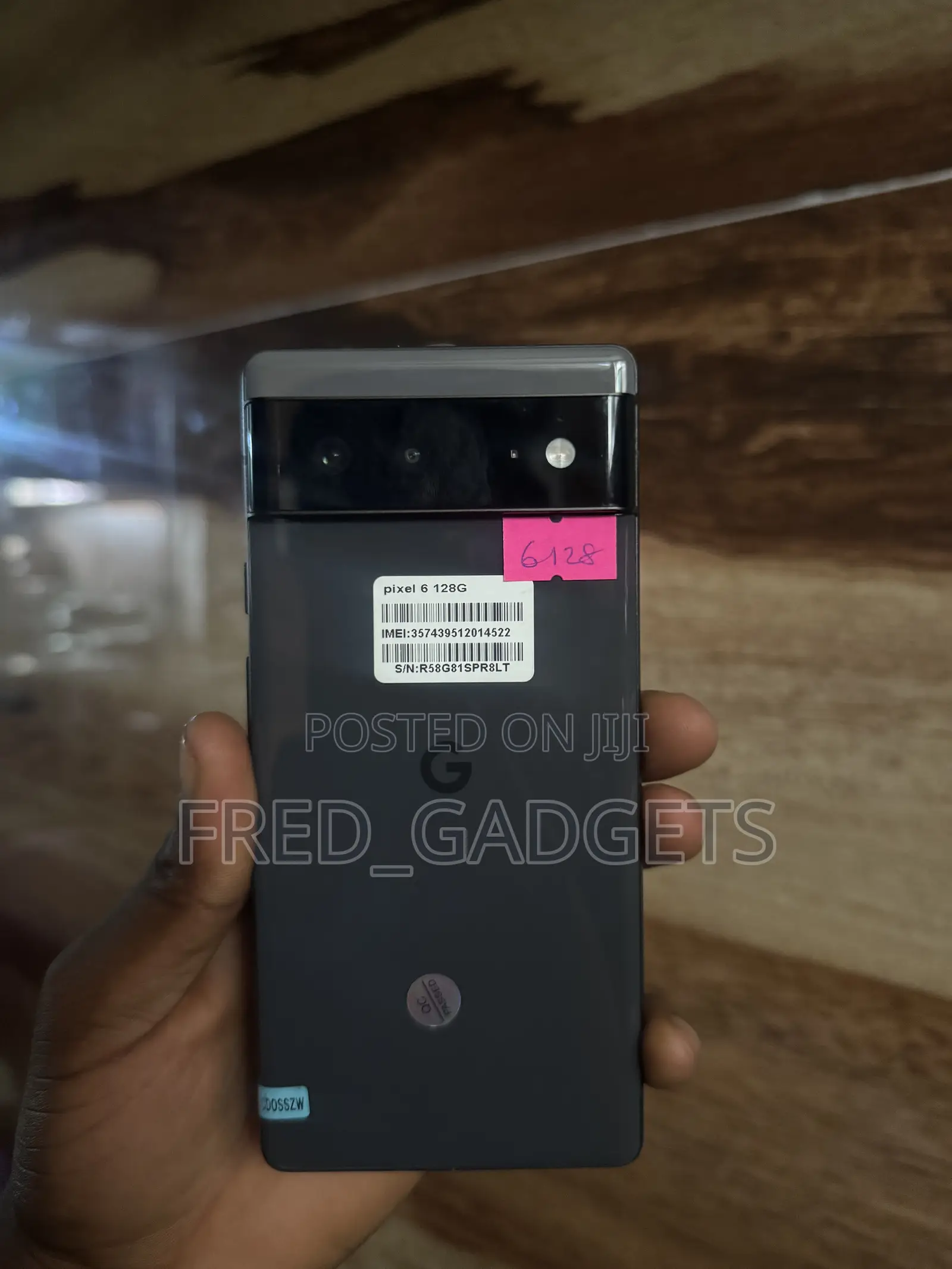 Google Pixel 6 128 GB Black