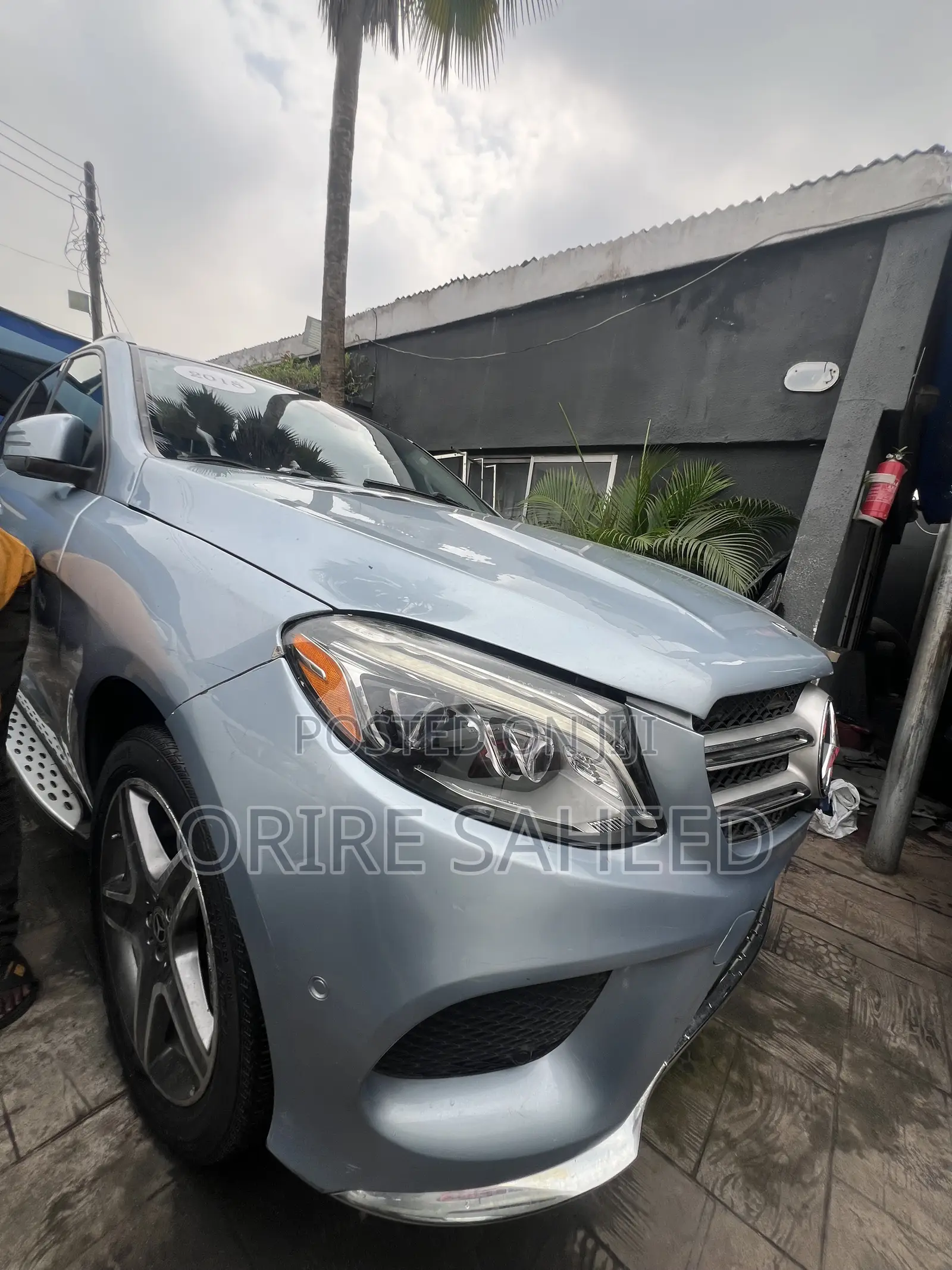 Mercedes-Benz GLE-Class 2017 Blue