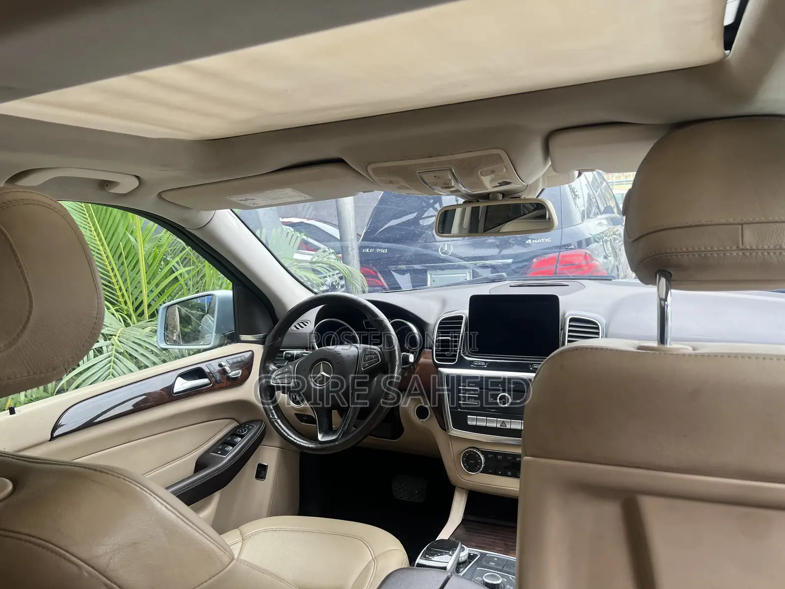 Mercedes-Benz GLE-Class 2017 Blue