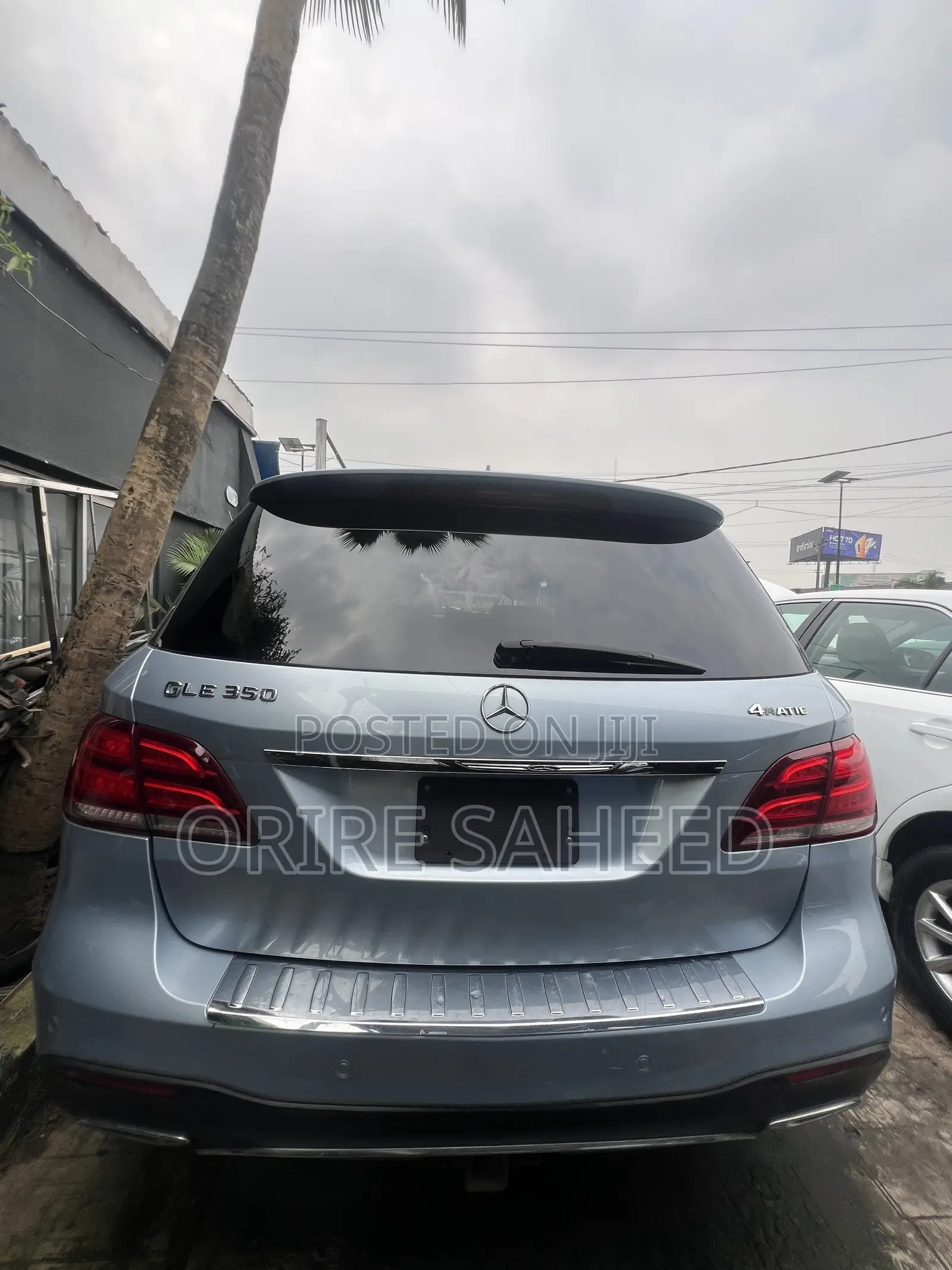 Mercedes-Benz GLE-Class 2017 Blue