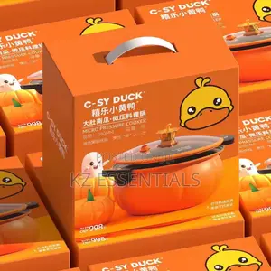 Cute Yellow Duck Pumpkin Pot