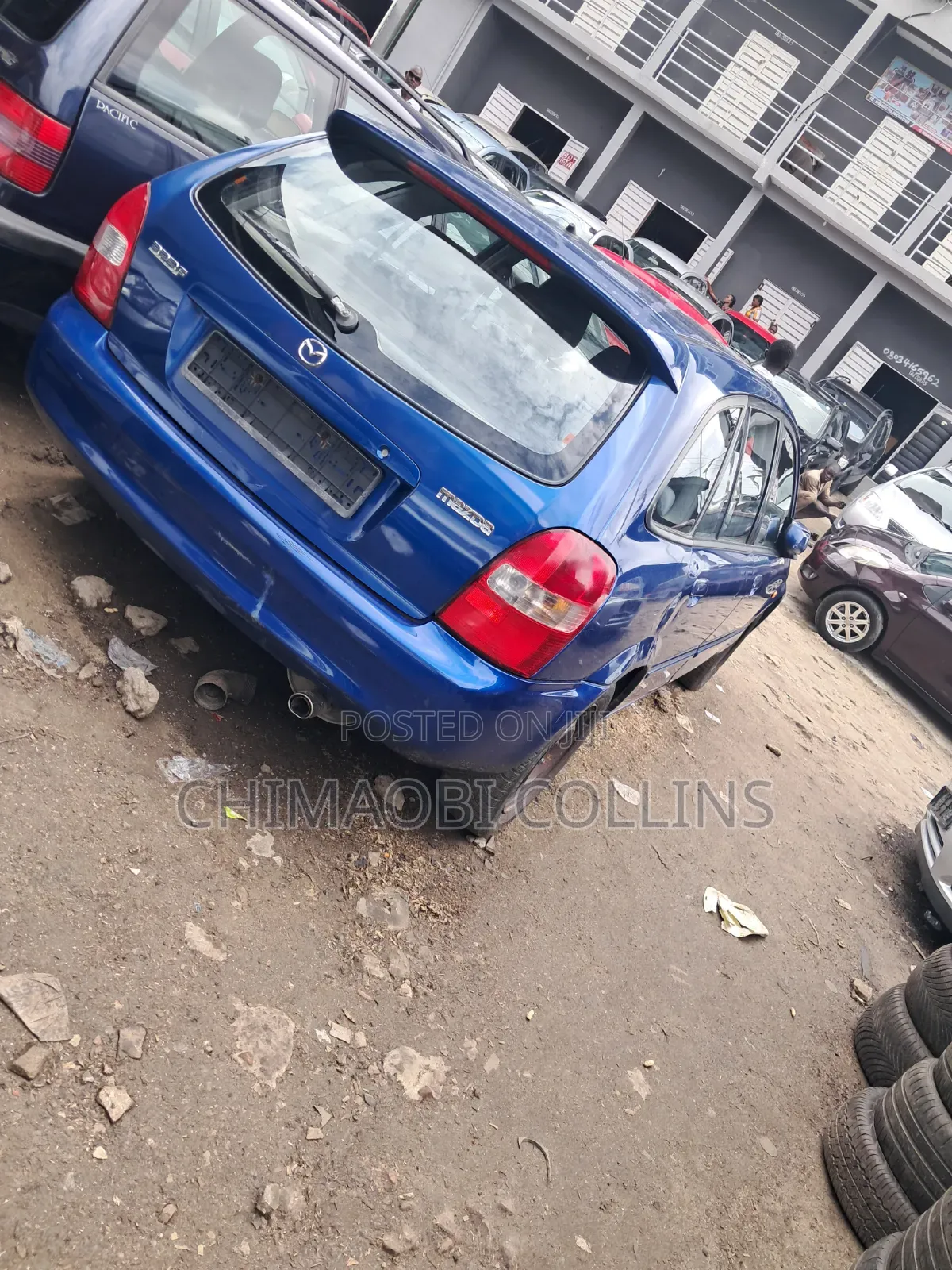 Mazda 323 2004 Blue