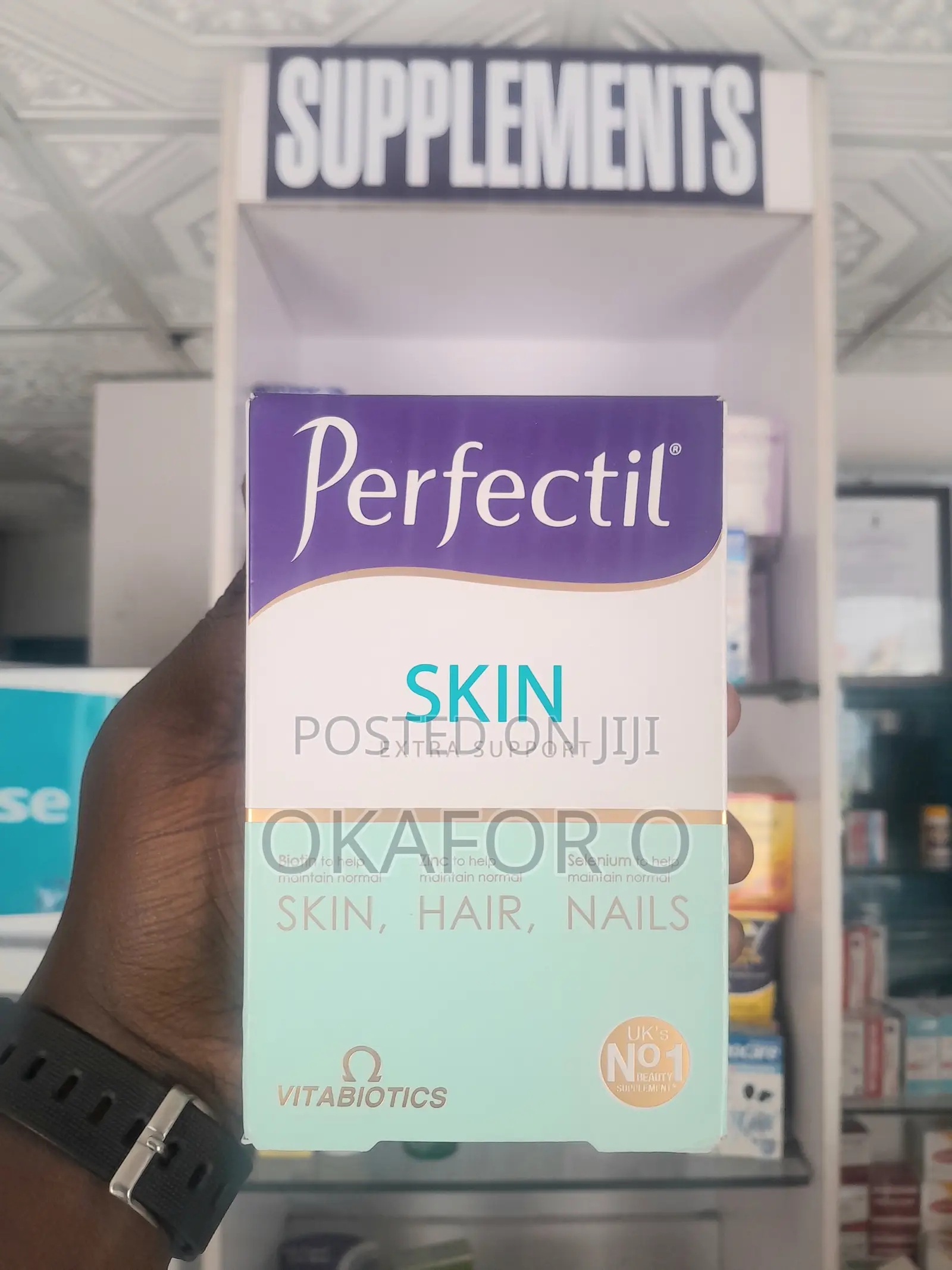 Perfectil Plus Extra Skin Support Vitabiotics UK
