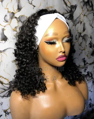 Soft Curly Band Wig+free Headband