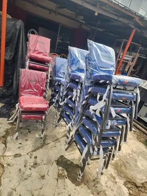 Single Fabric Chairs Used in Churches, Schools, Event Centers