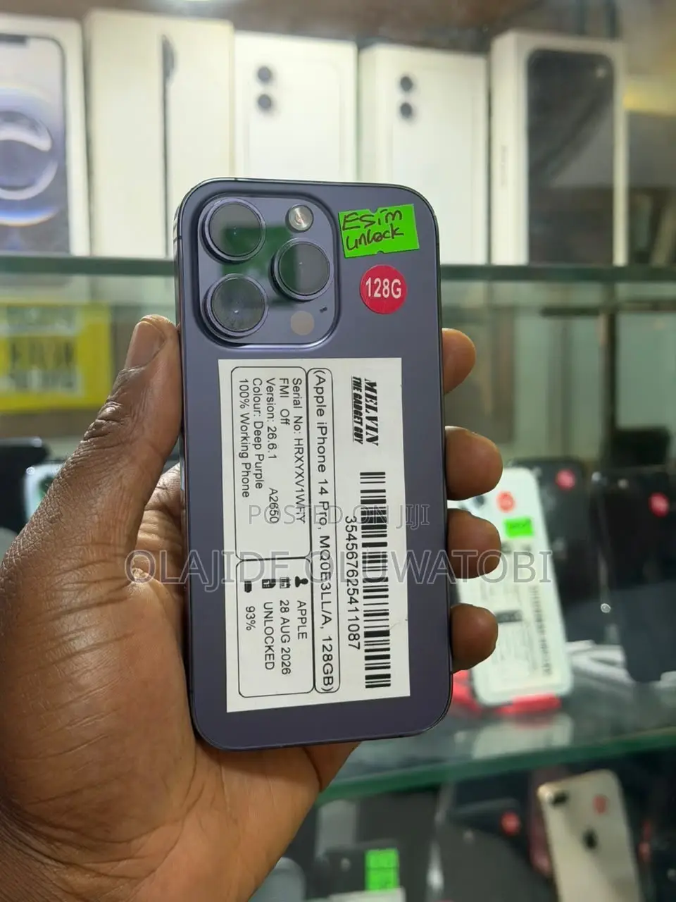 Apple iPhone 14 Pro 128 GB Purple