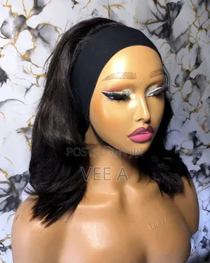 Layered Wavy Band Wig+free Band