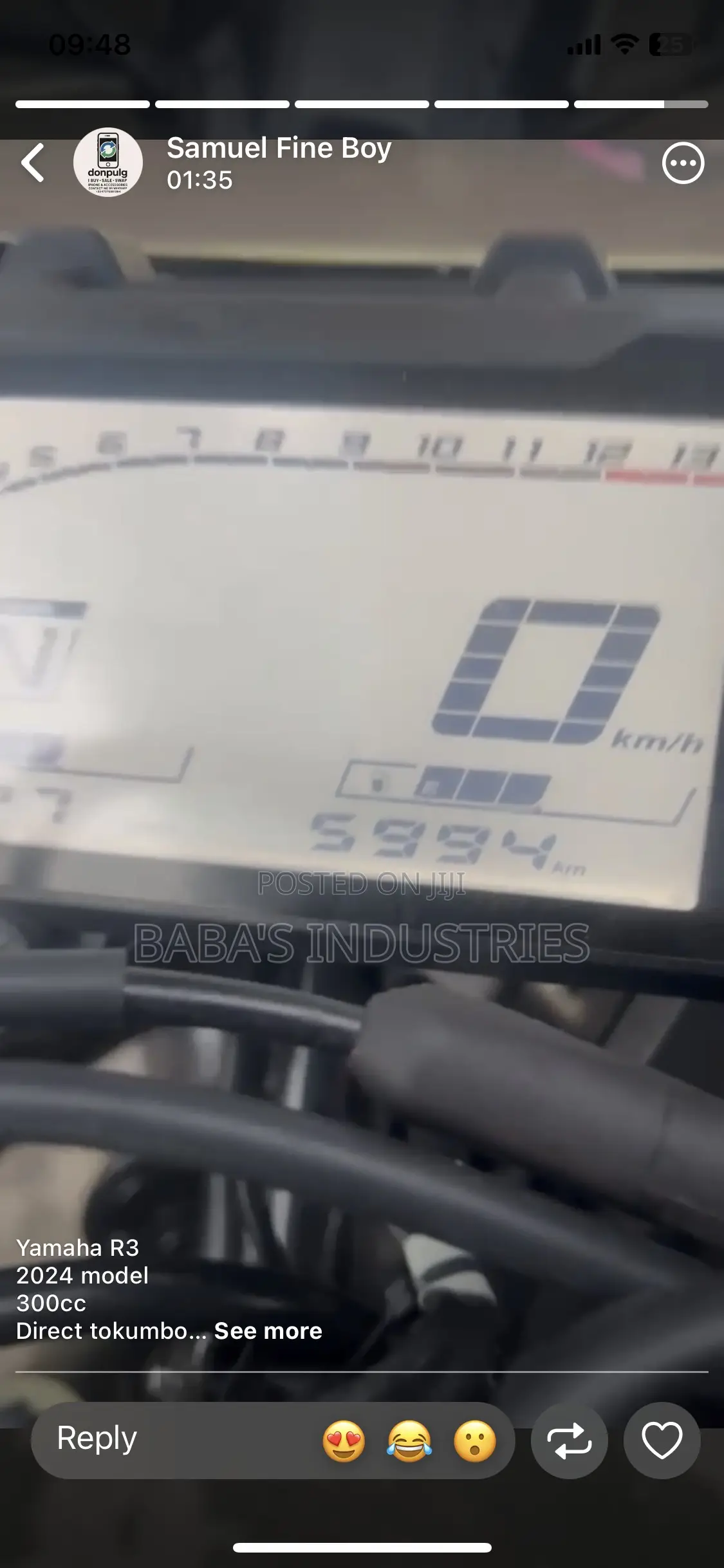 Yamaha R3 2024 Gray