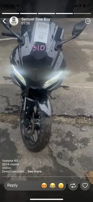 Yamaha R3 2024 Gray
