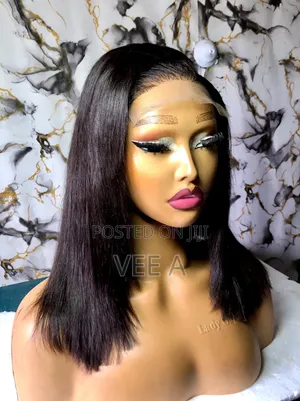 5by5 Glueless Straight Blunt Cut Wig