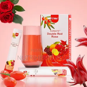CELGEN 12 DOUBLE RED ROSE (Supports Healthy Kidney Function)