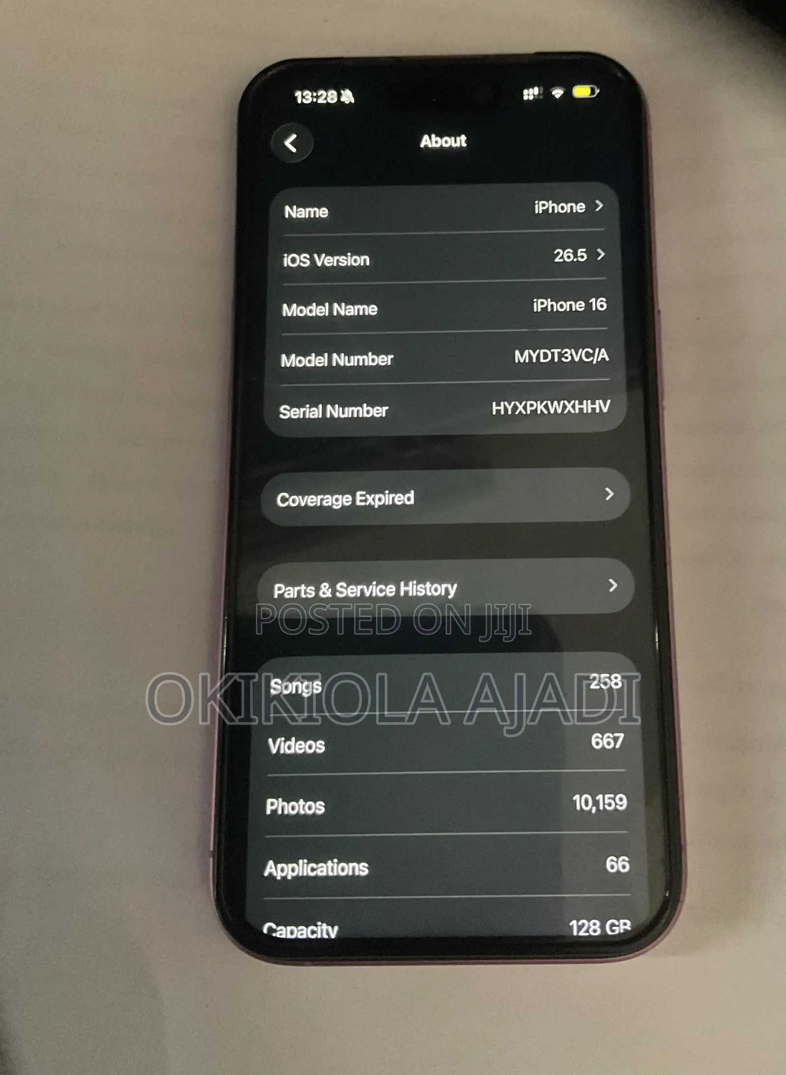 Apple iPhone 16 128 GB Pink
