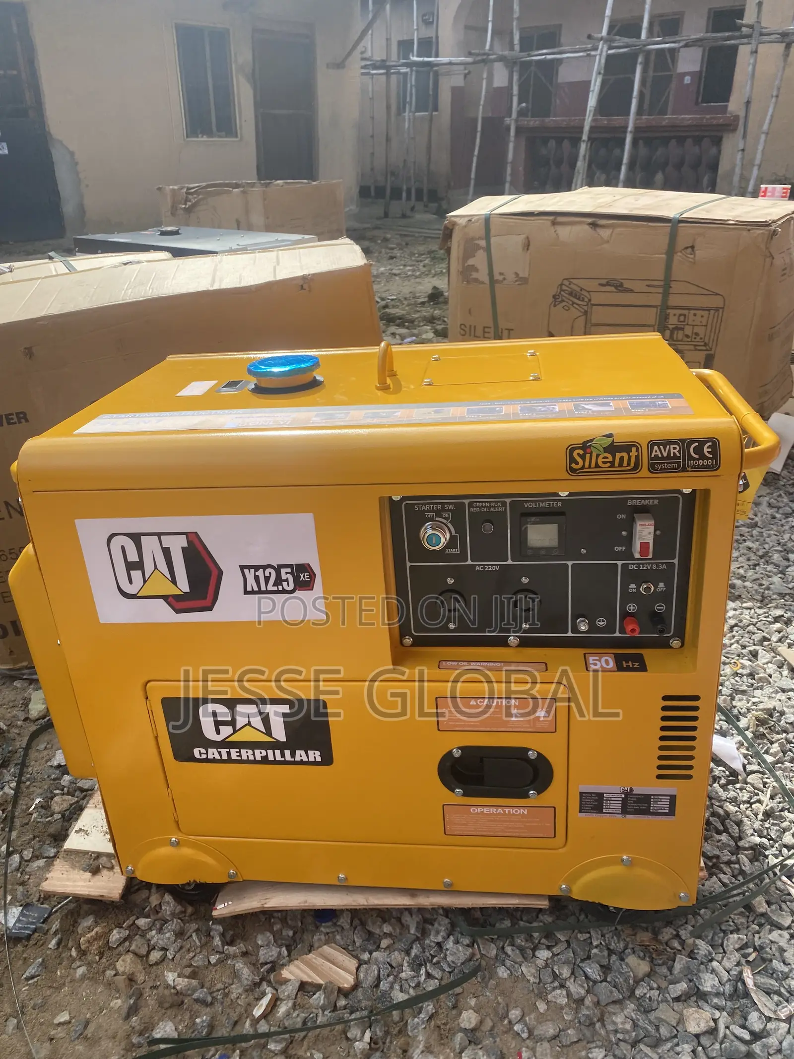 CAT 12KVA Reliable Backup Generator