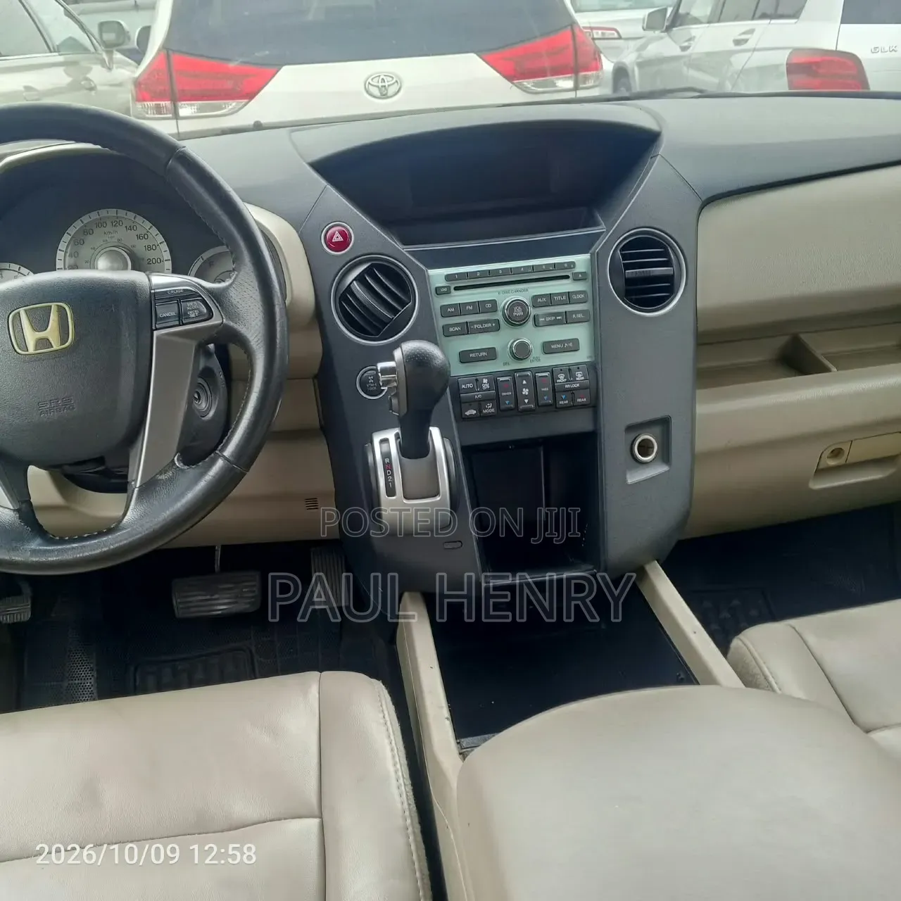 Honda Pilot 2011 Red