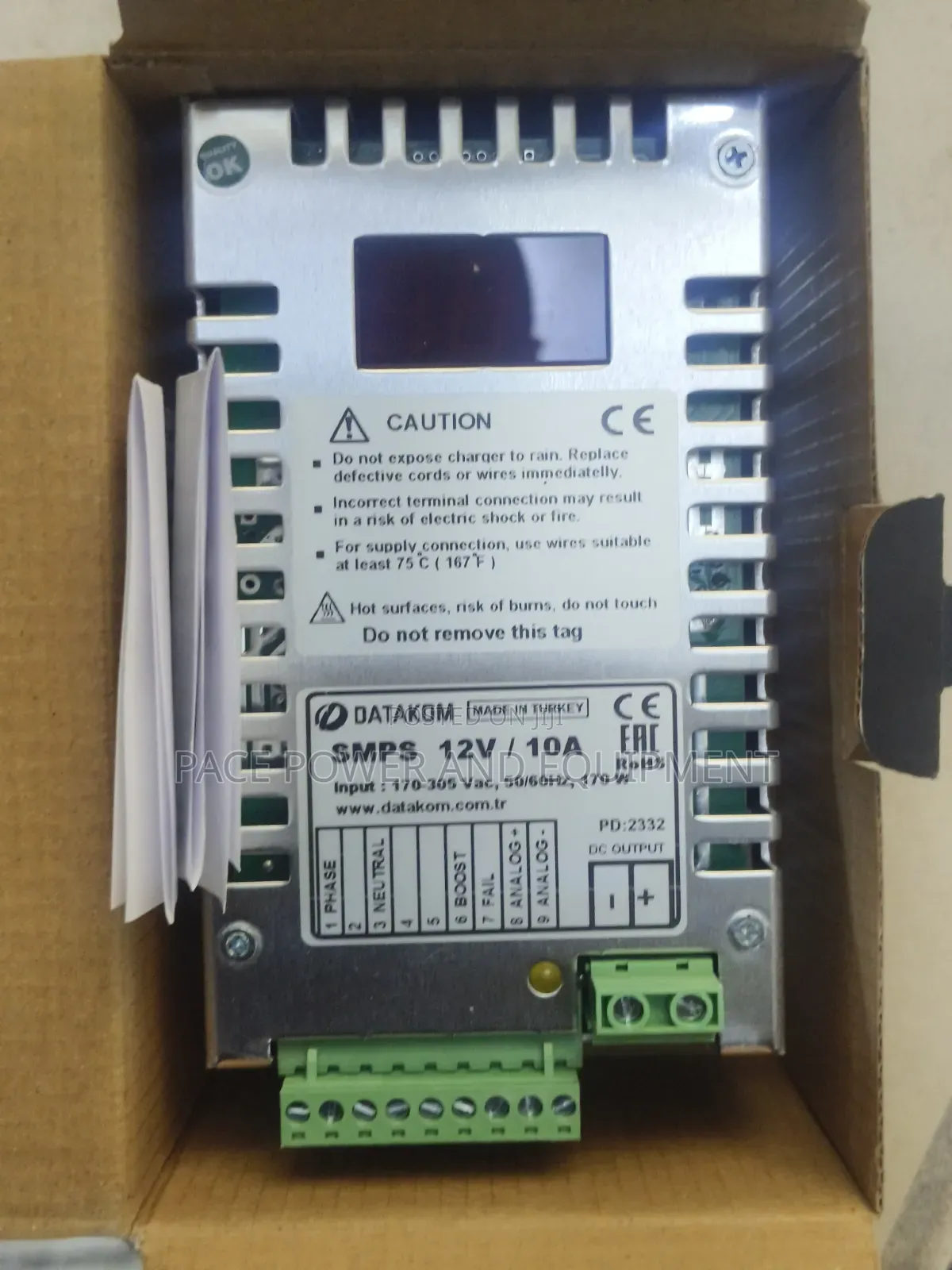 Datakom Battery Charger With Display(12V/10a)