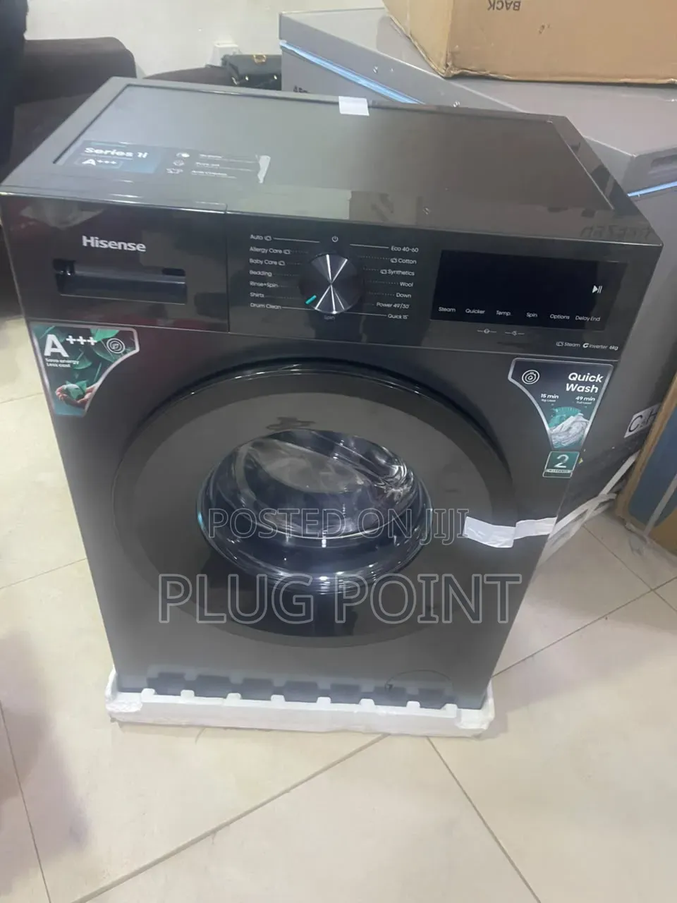 Hisense 6kg Front Load Inverter Laundry Washer