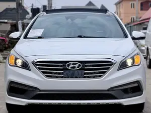 Hyundai Sonata Limited 2.0T Seban (2.0L 4cyl 6A) 2016 White