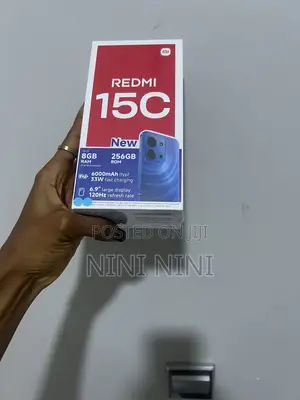 New Xiaomi Redmi 15C 256 GB Black