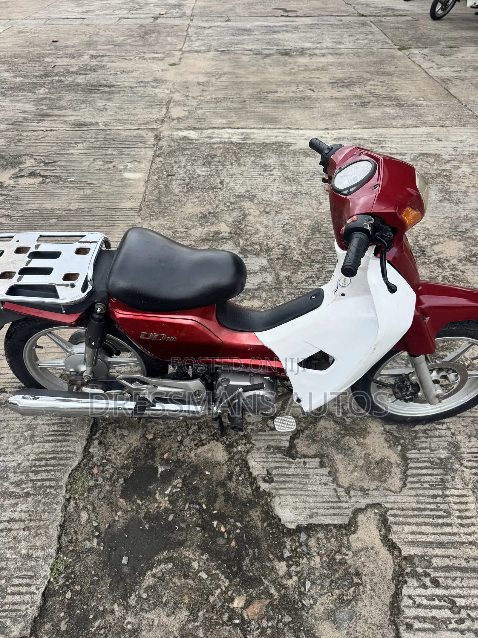 KR Motors DD 110 2026 Red