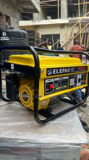 Brand New Elepaq Constant Petrol Generator 4.5kva %copper