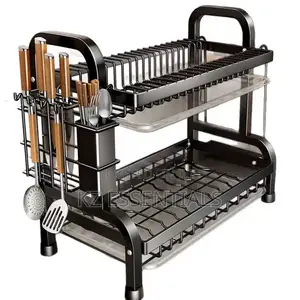 Multi-Functional Kitchen Storage & Dish Drying Rack