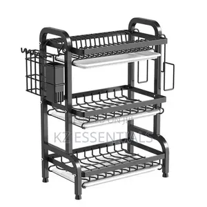 Multi-Functional Kitchen Storage & Dish Drying Rack