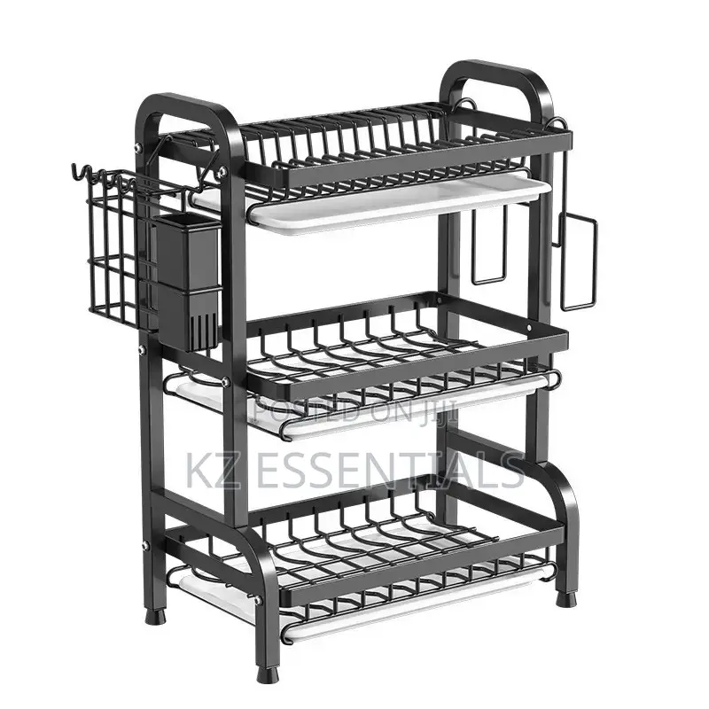 Multi-Functional Kitchen Storage & Dish Drying Rack