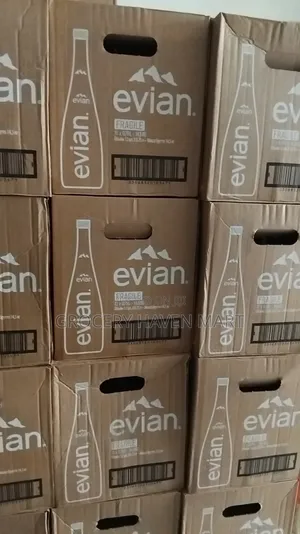 Evian Natural Mineral Water 75cl ×12