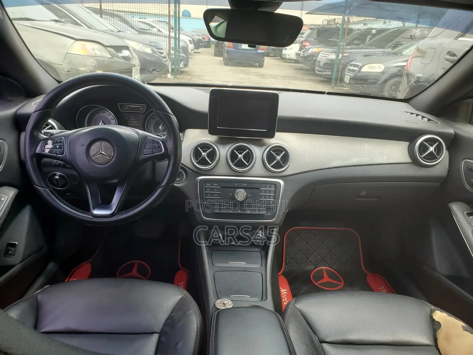Mercedes-Benz CLA-Class 2015 Red