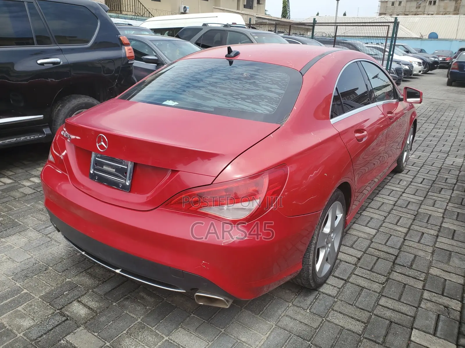 Mercedes-Benz CLA-Class 2015 Red