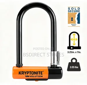 Kryptonite Kryptolok D Lock With 4 Foot Krytoflex Cable