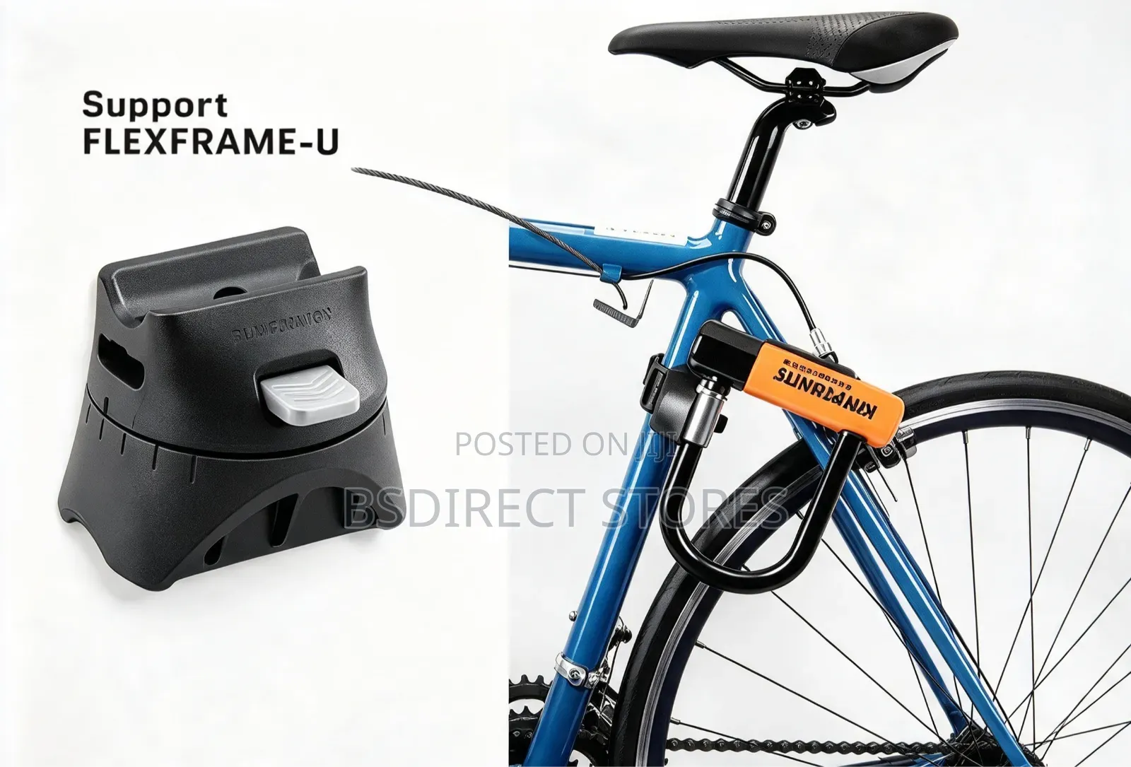 Kryptonite Kryptolok D Lock With 4 Foot Krytoflex Cable
