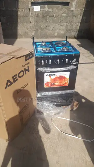 Brand New Aeon AGC5031 50x50 3 Gas 1 Electric Stove