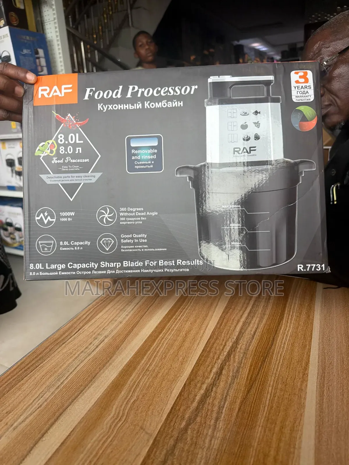 8liters RAF Yam Pounder T361
