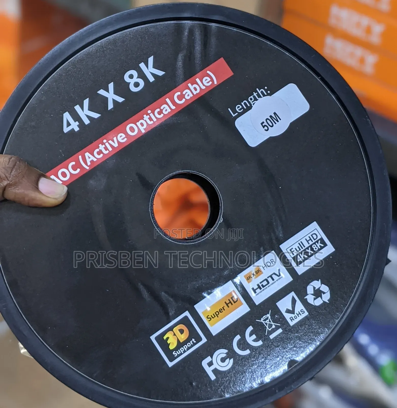 HDTV Active Optical Cable 8k