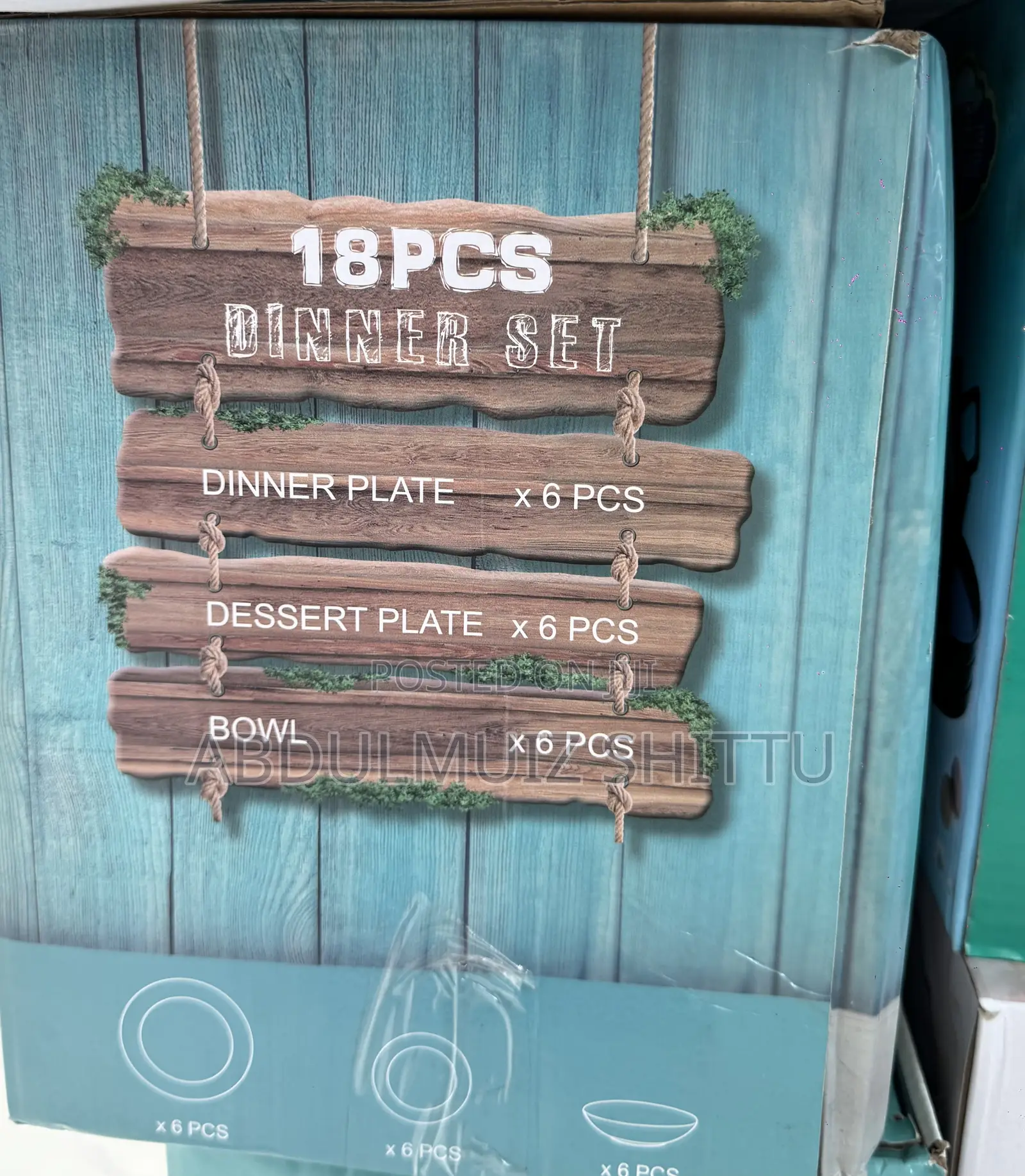 18 PCS Dinner Set