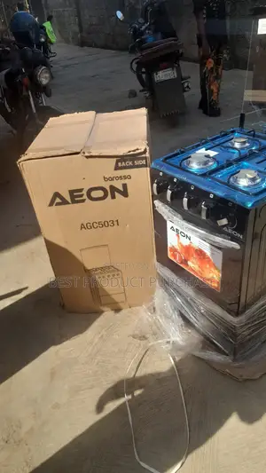 Brand New Aeon AGC5031 3 Gas Burner 1 Hotplate Stove