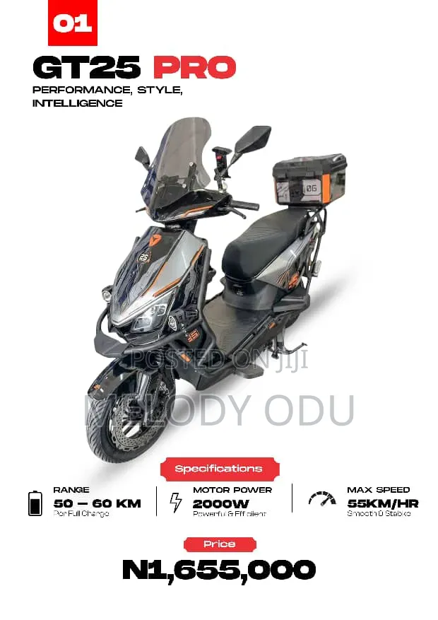 New Motorcycle 2026 Black