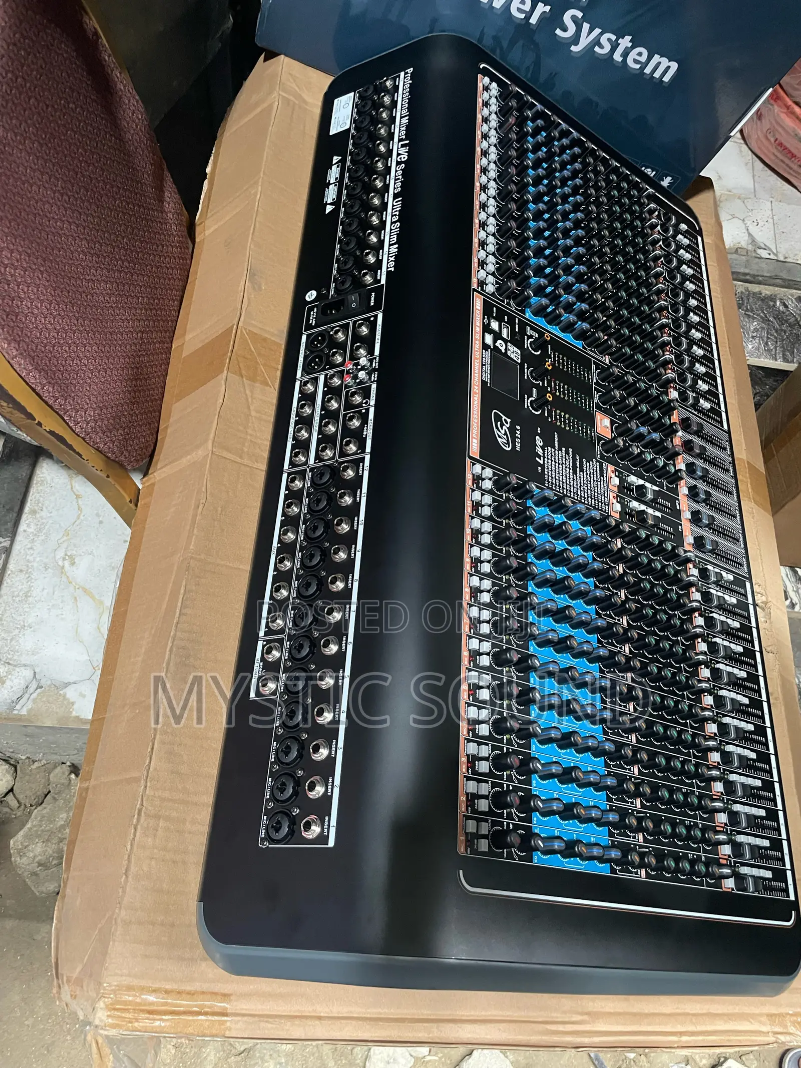 MSD 24channels Mixer With Recording USB