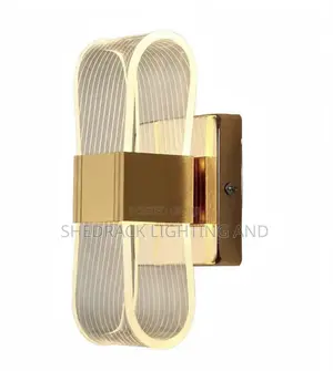 Modern Double U Led Wall Light - Black & Gold Available!