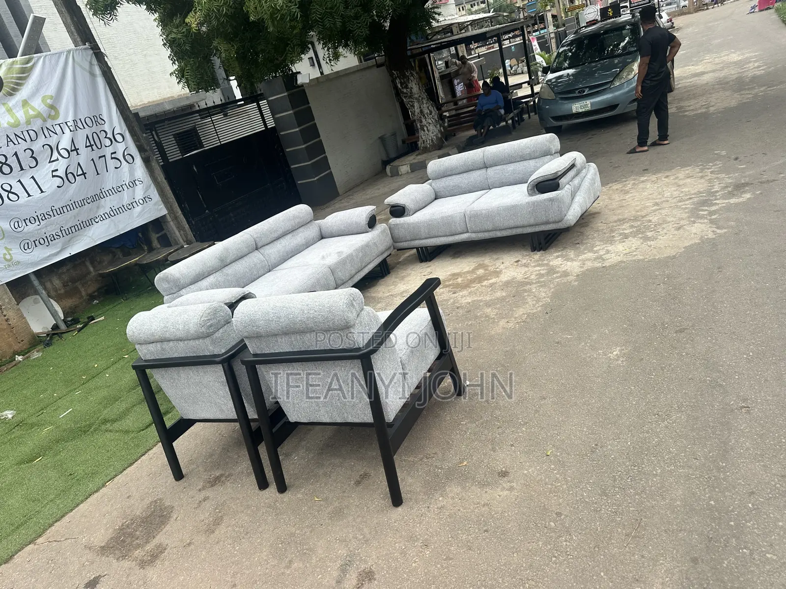 Chair Set in Grey