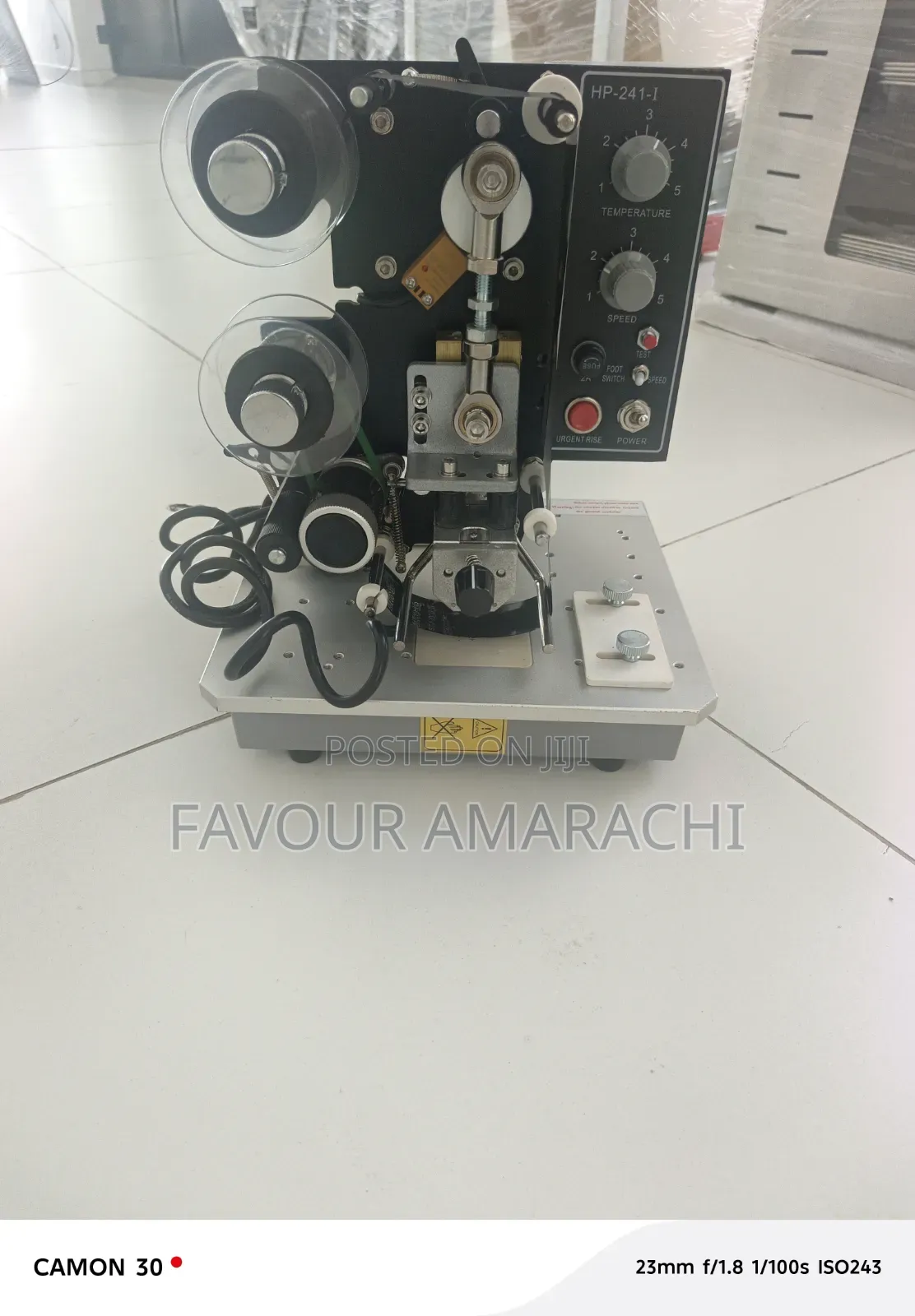 HP241 Ribbon Date Coding Machine